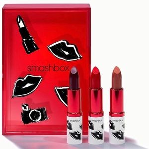 Brand New Smashbox Be Legendary Lipstick Trio Set Lipsticks Full Size